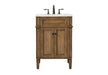 Elegant Lighting - VF12524DW - Single Bathroom Vanity - Park Avenue - Driftwood