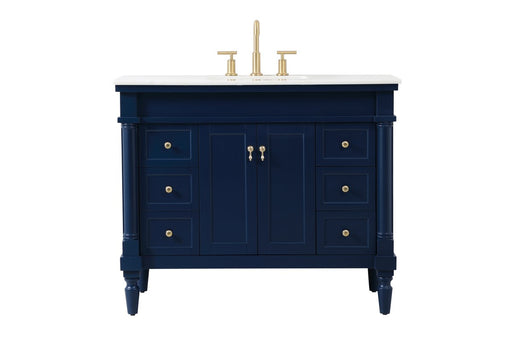 Elegant Lighting - VF13042BL - Vanity Sink Set - Lexington - Blue