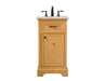 Elegant Lighting - VF15019NW - Single Bathroom Vanity - Americana - Natural Wood