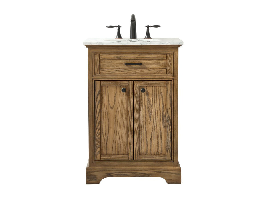 Elegant Lighting - VF15024DW - Single Bathroom Vanity - Americana - Driftwood