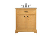 Elegant Lighting - VF15030NW - Single Bathroom Vanity - Americana - Natural Wood