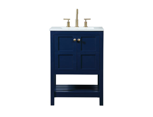 Elegant Lighting - VF16424BL - Vanity Sink Set - Theo - Blue