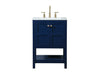 Elegant Lighting - VF16424BL - Vanity Sink Set - Theo - Blue