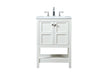 Elegant Lighting - VF16424WH - Vanity Sink Set - Theo - White