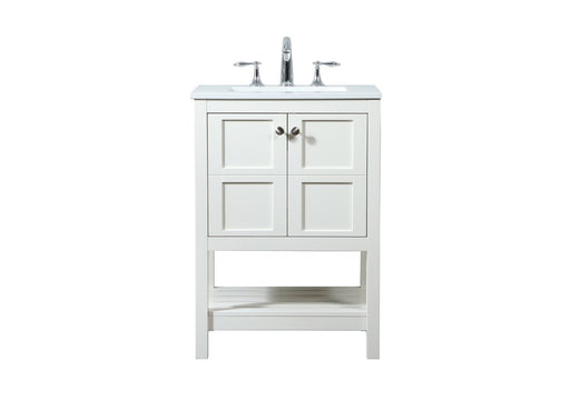 Elegant Lighting - VF16424WH - Vanity Sink Set - Theo - White