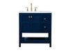 Elegant Lighting - VF16432BL - Vanity Sink Set - Theo - Blue
