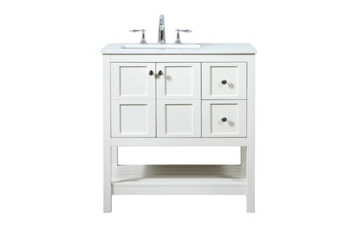 Elegant Lighting - VF16432WH - Vanity Sink Set - Theo - White