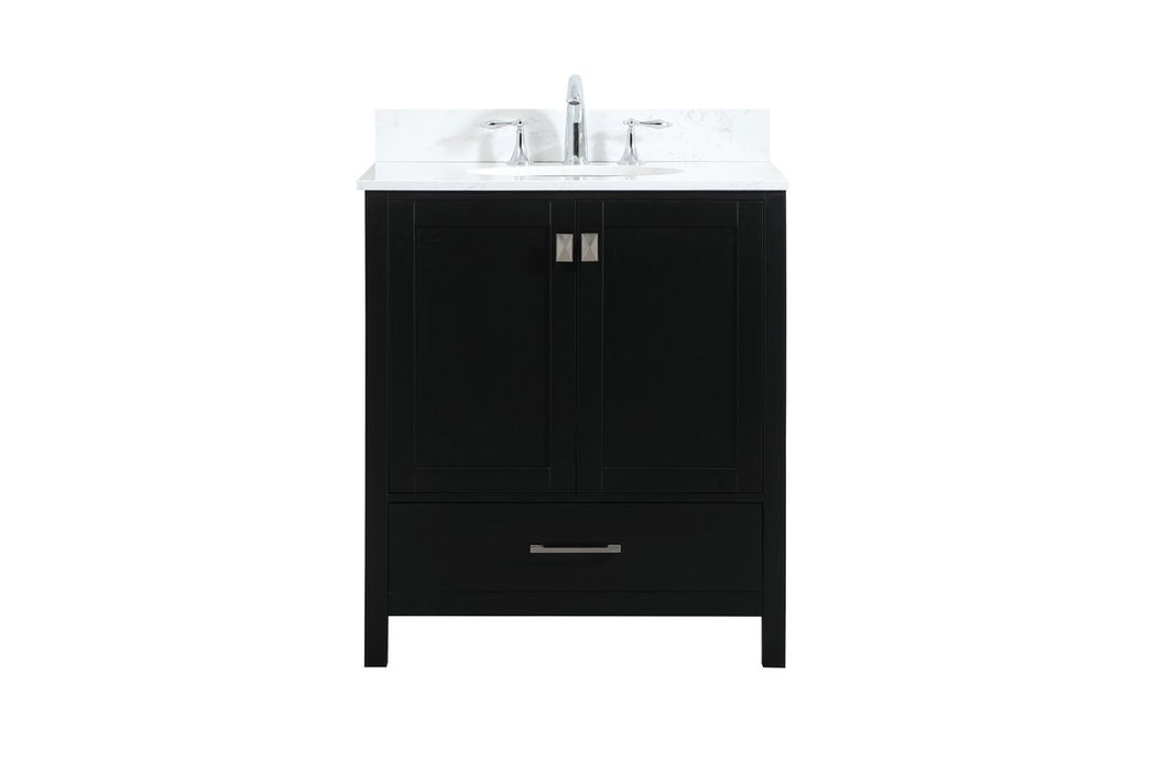 Elegant Lighting - VF18830BK-BS - Vanity Sink Set - Irene - Black