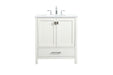Elegant Lighting - VF18830WH - Vanity Sink Set - Irene - White