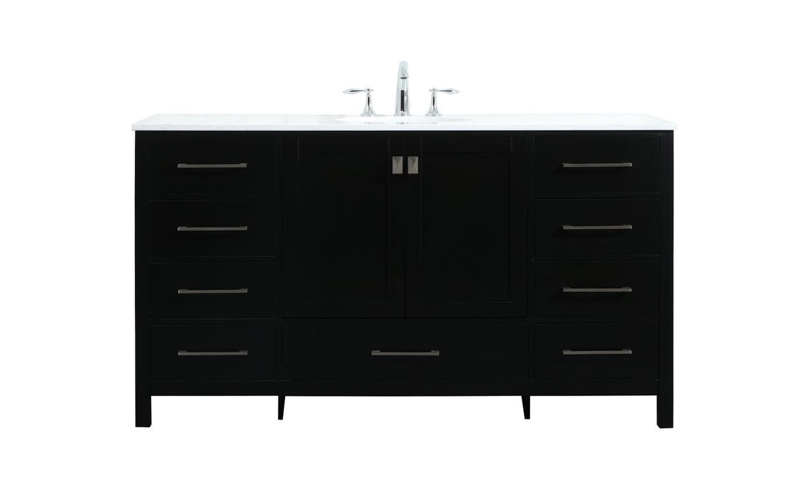 Elegant Lighting - VF18860BK - Vanity Sink Set - Irene - Black