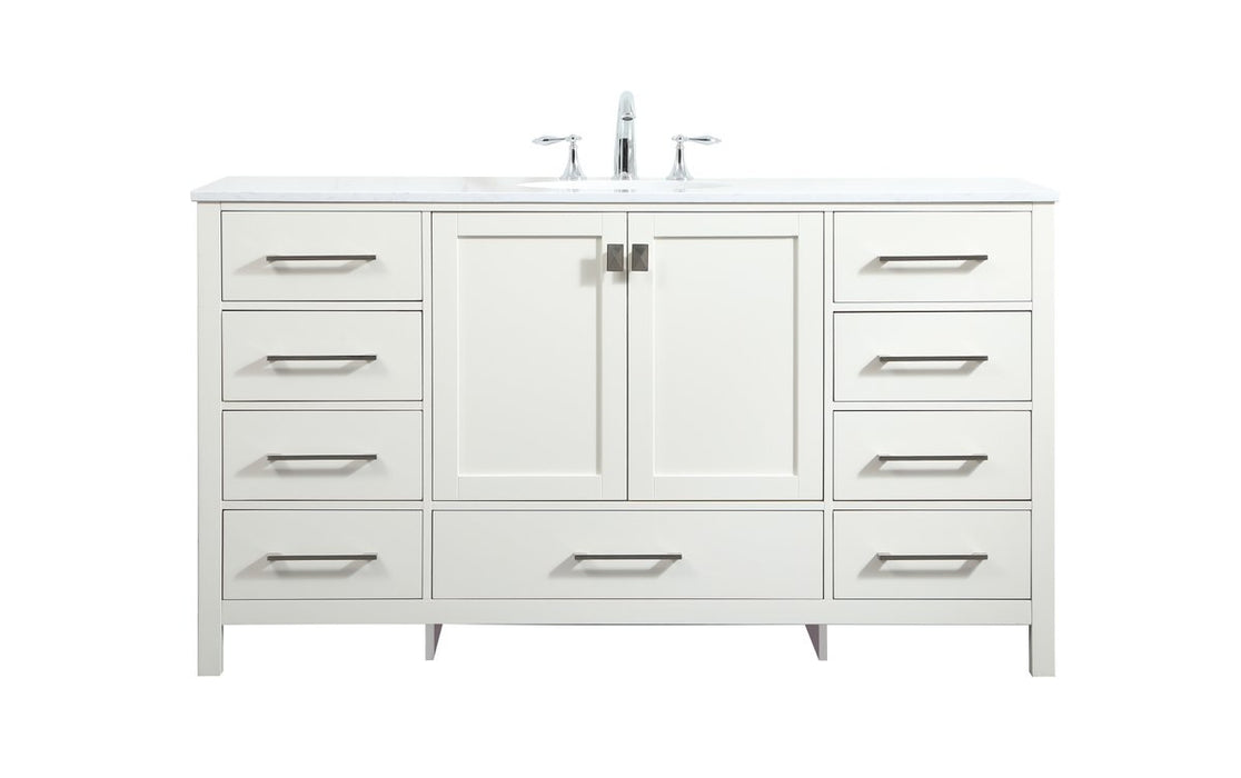Elegant Lighting - VF18860WH - Vanity Sink Set - Irene - White