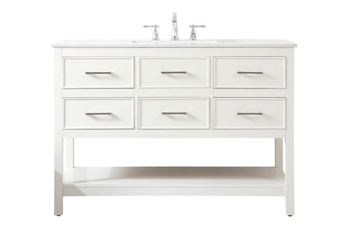 Elegant Lighting - VF19048WH - Vanity Sink Set - Sinclaire - White