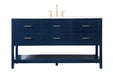 Elegant Lighting - VF19060BL - Vanity Sink Set - Sinclaire - Blue