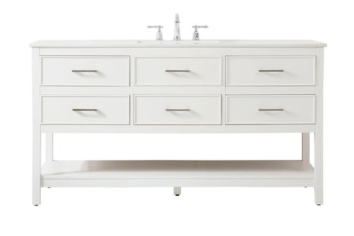 Elegant Lighting - VF19060WH - Vanity Sink Set - Sinclaire - White