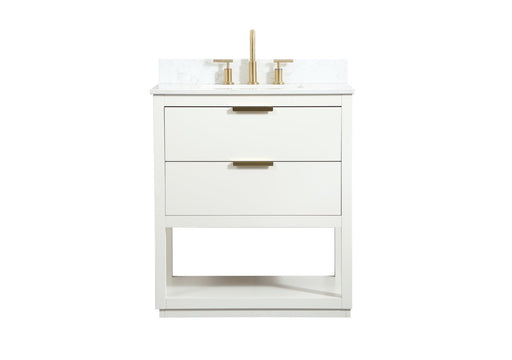 Elegant Lighting - VF19230WH-BS - Vanity Sink Set - Larkin - White
