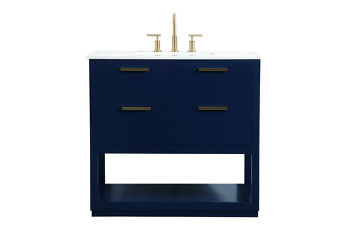 Elegant Lighting - VF19236BL - Vanity Sink Set - Larkin - Blue