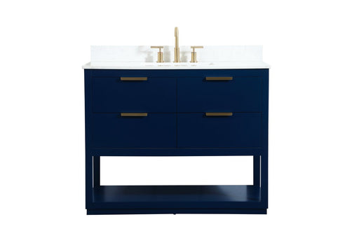 Elegant Lighting - VF19242BL-BS - Vanity Sink Set - Larkin - Blue