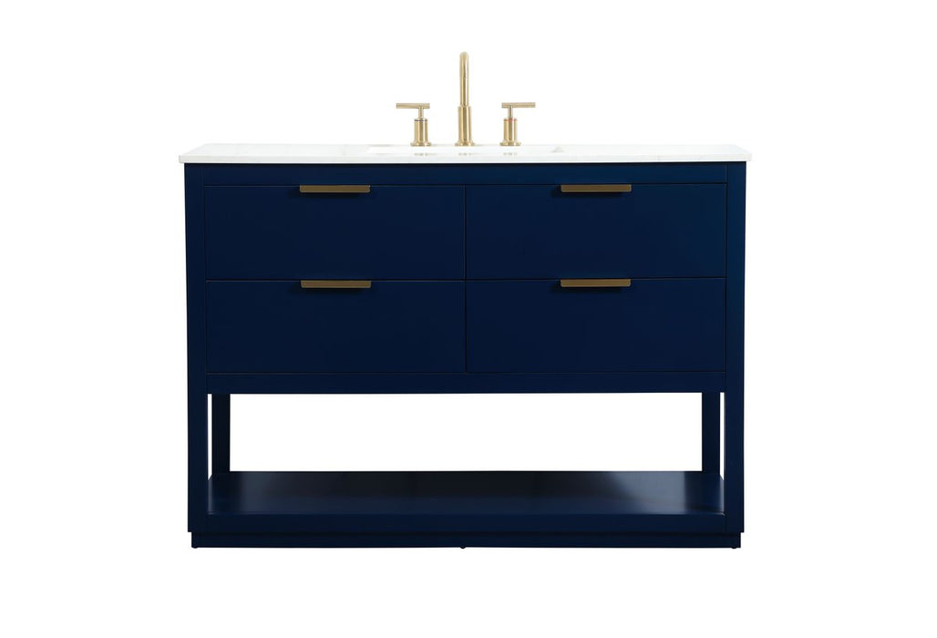 Elegant Lighting - VF19248BL - Vanity Sink Set - Larkin - Blue