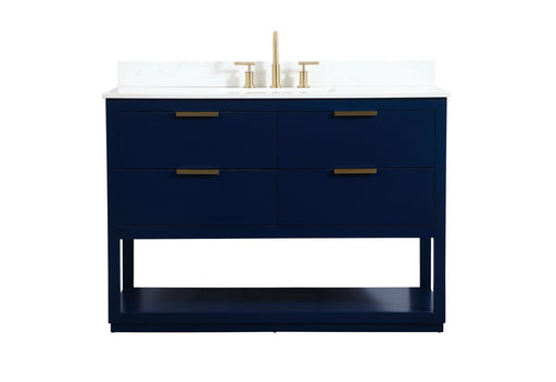 Elegant Lighting - VF19248BL-BS - Vanity Sink Set - Larkin - Blue