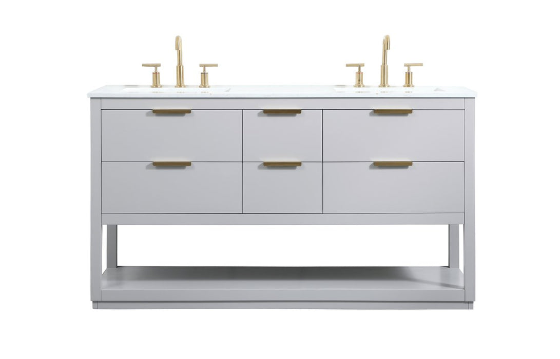 Elegant Lighting - VF19260DGR - Vanity Sink Set - Larkin - Grey
