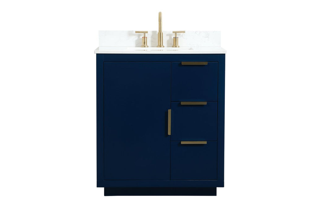 Elegant Lighting - VF19430BL-BS - Vanity Sink Set - Blake - Blue