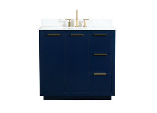 Elegant Lighting - VF19436BL-BS - Vanity Sink Set - Blake - Blue