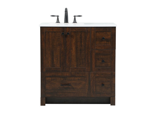 Elegant Lighting - VF2832EX - Single Bathroom Vanity - Soma - Expresso