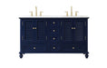 Elegant Lighting - VF30560DBL - Vanity Sink Set - Rhodes - Blue