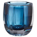 Cyan - 11254 - Vase - Blue/Clear