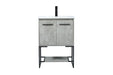 Elegant Lighting - VF42524MCG - Vanity Sink Set - Sloane - Concrete Grey