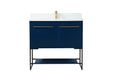 Elegant Lighting - VF42536MBL-BS - Vanity Sink Set - Sloane - Blue