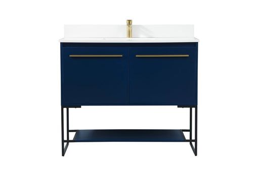 Elegant Lighting - VF42540MBL-BS - Vanity Sink Set - Sloane - Blue
