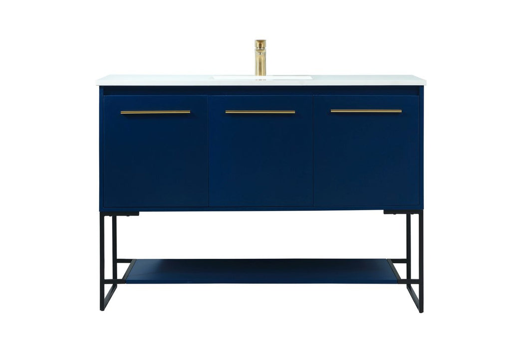 Elegant Lighting - VF42548MBL - Vanity Sink Set - Sloane - Blue