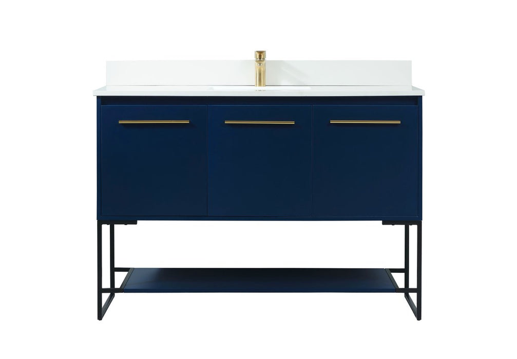 Elegant Lighting - VF42548MBL-BS - Vanity Sink Set - Sloane - Blue