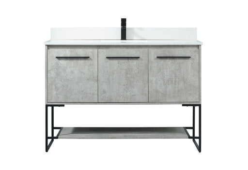 Elegant Lighting - VF42548MCG-BS - Vanity Sink Set - Sloane - Concrete Grey
