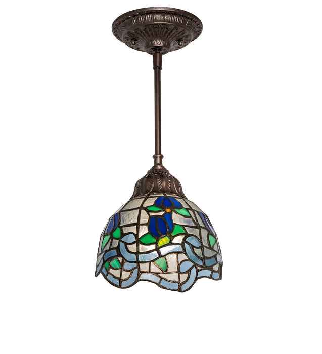 Meyda Tiffany - 115802 - One Light Mini Pendant - Roseborder