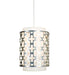 Meyda Tiffany - 116065 - One Light Pendant - Icarus - Brushed Nickel