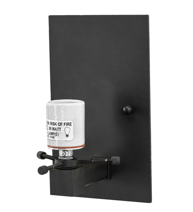 Meyda Tiffany - 122139 - One Light Wall Sconce Hardware - Cylinder - Wrought Iron