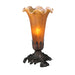 Meyda Tiffany - 13359 - One Light Accent Lamp - Amber Pond Lily - Amber