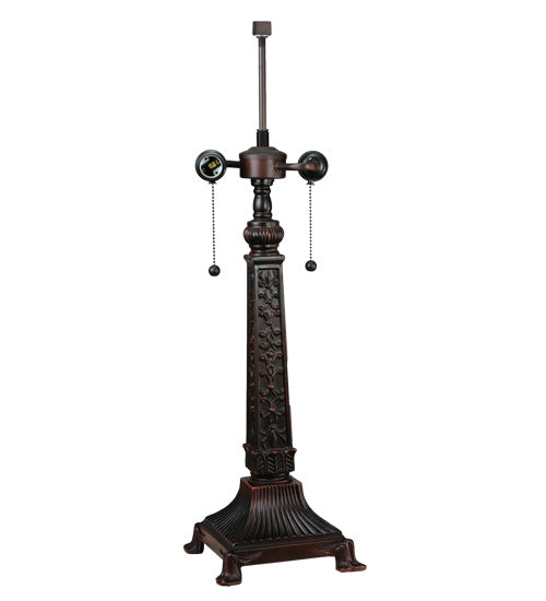 Meyda Tiffany - 141831 - Two Light Table Base - Mahogany Bronze
