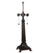 Meyda Tiffany - 141831 - Two Light Table Base - Mahogany Bronze