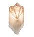 Meyda Tiffany - 14360 - One Light Night Light - Fabric & Fringe - Mahogany Bronze