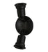 Meyda Tiffany - 145866 - Two Light Lamp Holder - Blackwash