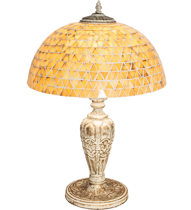 Meyda Tiffany - 189411 - One Light Table Lamp - Mosaic Dome - Antique