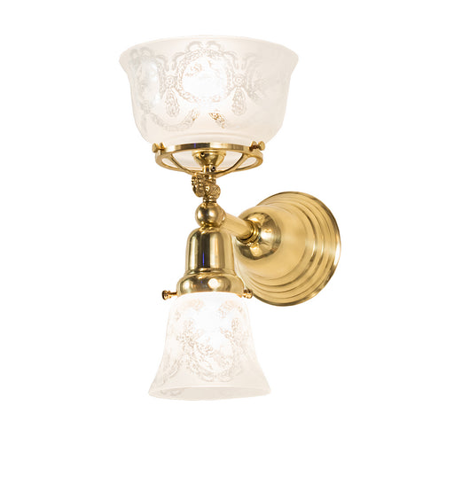 Meyda Tiffany - 190753 - Two Light Wall Sconce - Revival - Polished Brass