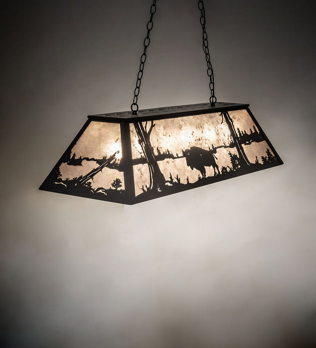 Meyda Tiffany - 19083 - Six Light Pendant - Buffalo At Lake