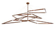 Meyda Tiffany - 210950 - LED Chandelier - Isotope - Transparent Copper