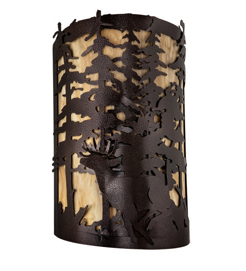 Meyda Tiffany - 229318 - Two Light Wall Sconce - Tall Pines - Copper Vein