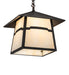 Meyda Tiffany - 232607 - One Light Pendant - Stillwater - Craftsman Brown