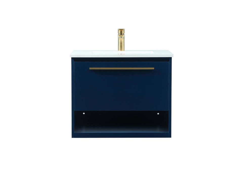 Elegant Lighting - VF43524MBL - Vanity Sink Set - Roman - Blue